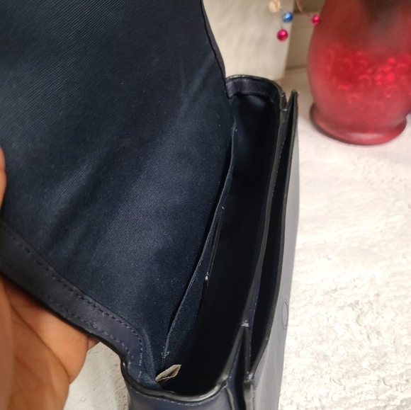 Coach Denim Blue and Black Crossbody Bag - Picture 8 of 9